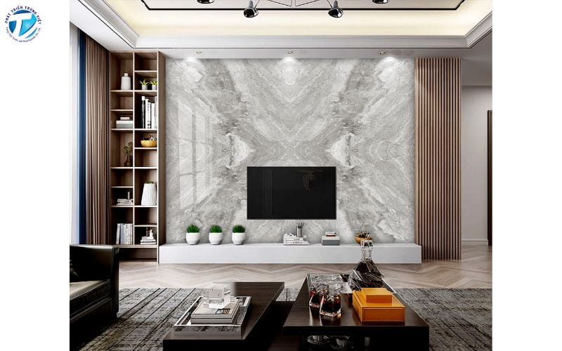 Tranh 3D giả đá, giả gỗ